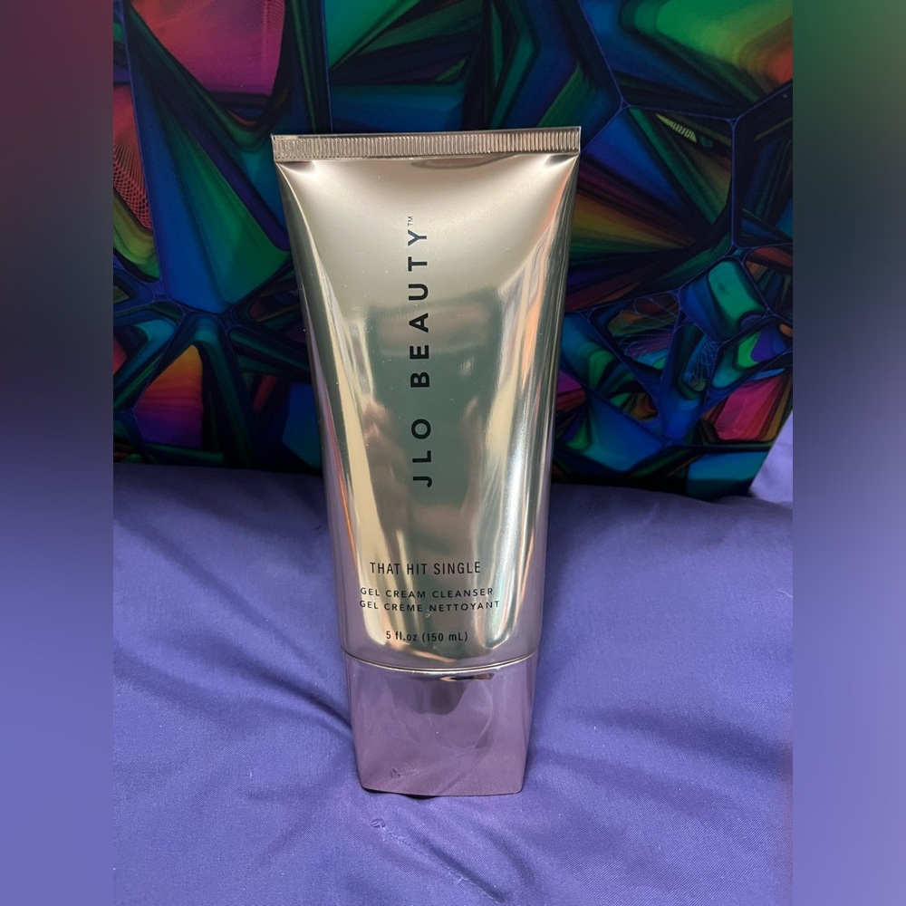 JLo Beauty gel cream cleanser.